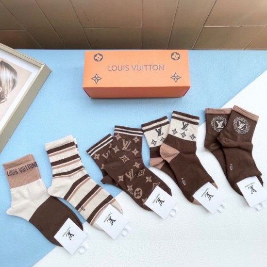 2024SS socks LOUIS VUITTON Pre-sale limited 2024SS socks LOUIS VUITTON Pre-sale limited