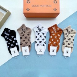 2024SS socks LOUIS VUITTON The forefront of the Louis Vuitton trend