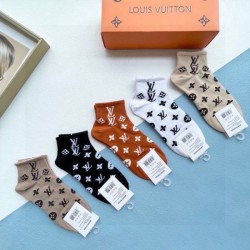 2024SS socks LOUIS VUITTON The forefront of the Louis Vuitton trend