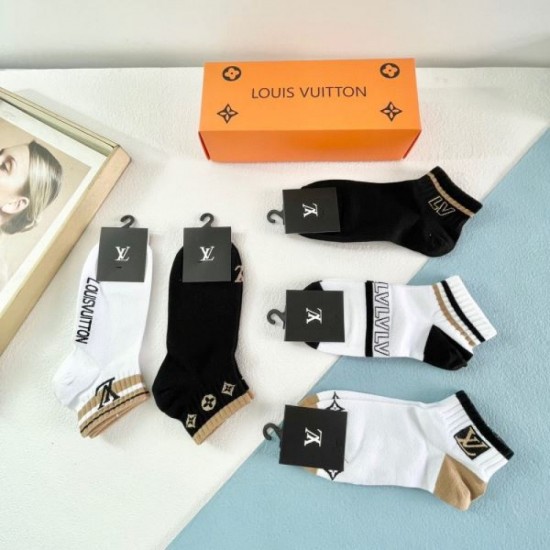 2024SS socks LOUIS VUITTON local price sale 2024SS socks LOUIS VUITTON local price sale