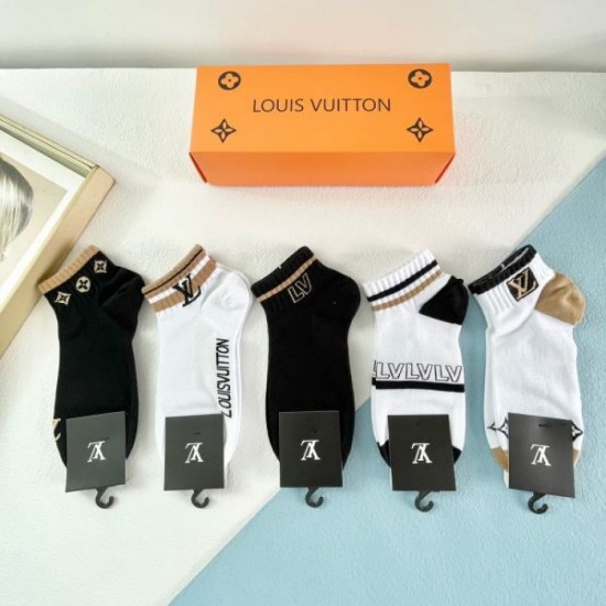 2024SS socks LOUIS VUITTON local price sale 2024SS socks LOUIS VUITTON local price sale
