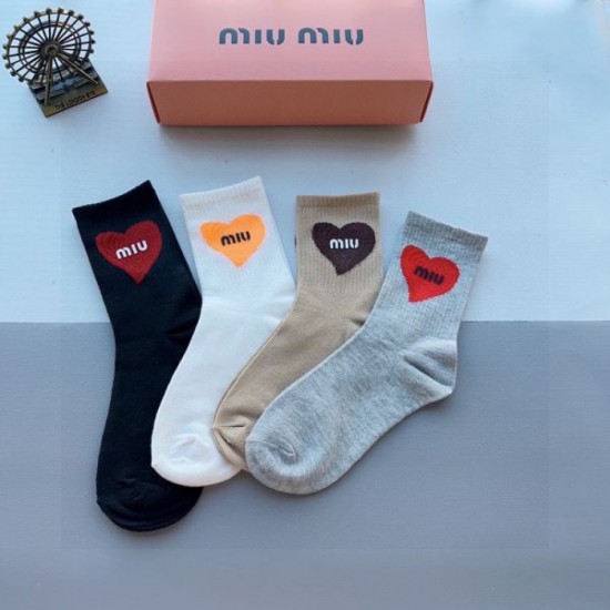 2024SS Socks MIU MIU Cheapest Sale 2024SS Socks MIU MIU Cheapest Sale