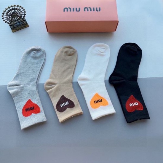 2024SS Socks MIU MIU Cheapest Sale 2024SS Socks MIU MIU Cheapest Sale
