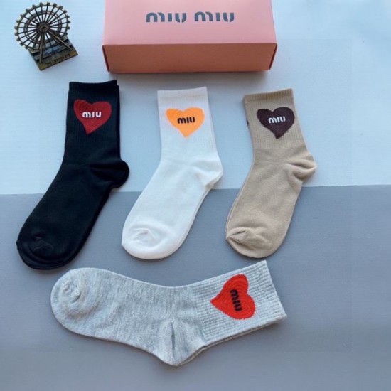 2024SS Socks MIU MIU Cheapest Sale 2024SS Socks MIU MIU Cheapest Sale