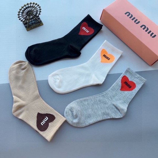 2024SS Socks MIU MIU Cheapest Sale 2024SS Socks MIU MIU Cheapest Sale