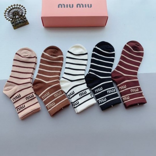 2024SS socks MIU MIU Miu Miu innovative style 2024SS socks MIU MIU Miu Miu innovative style