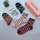 2024SS socks MIU MIU Miu Miu innovative style 2024SS socks MIU MIU Miu Miu innovative style