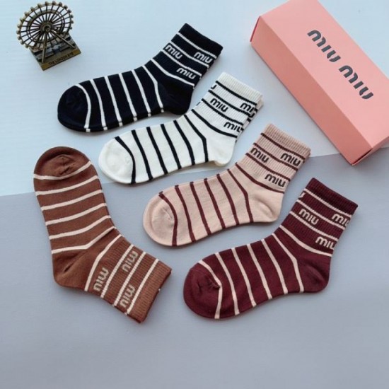 2024SS socks MIU MIU Miu Miu innovative style 2024SS socks MIU MIU Miu Miu innovative style