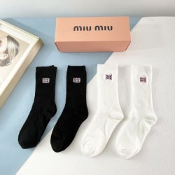 2024SS socks MIU MIU Latest love at first sight