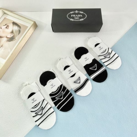 2024SS Socks PRADA Latest Fashion Points 2024SS Socks PRADA Latest Fashion Points