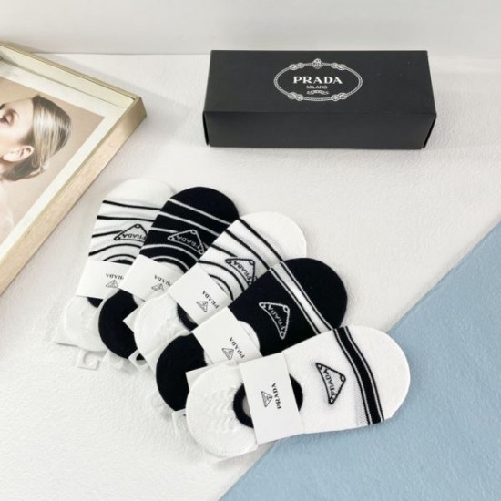 2024SS Socks PRADA Latest Fashion Points 2024SS Socks PRADA Latest Fashion Points