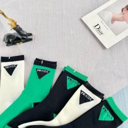 2024SS Socks PRADA Unique item that will become the main character