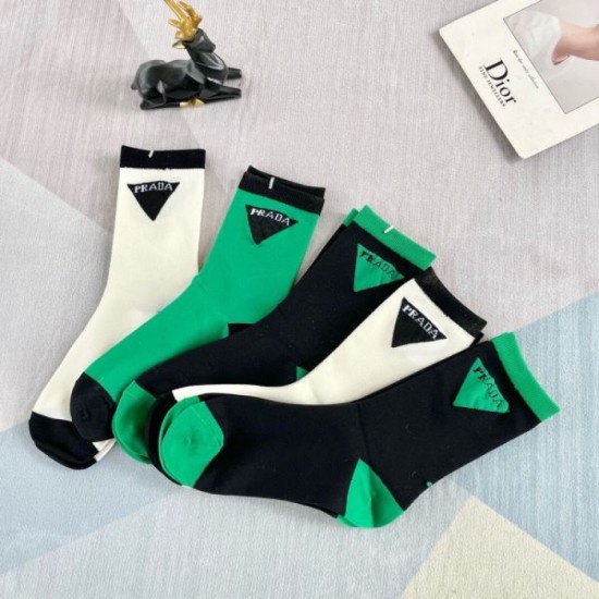 2024SS Socks PRADA Unique item that will become the main character 2024SS Socks PRADA Unique item that will become the main character