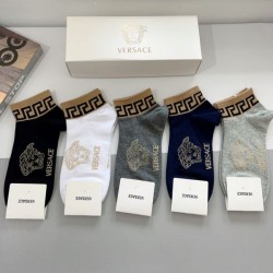 2024SS Socks VERSACE Adult Casual