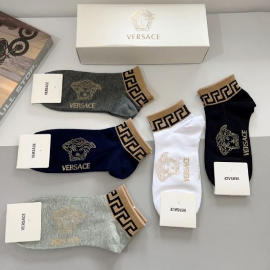 2024SS Socks VERSACE Adult Casual 2024SS Socks VERSACE Adult Casual