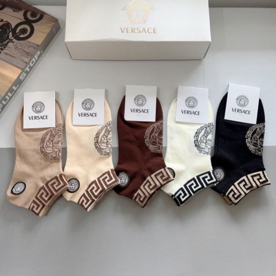 2024SS Socks VERSACE Unprecedented at Shock Sale 2024SS Socks VERSACE Unprecedented at Shock Sale