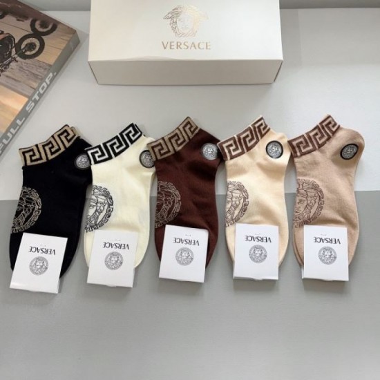 2024SS Socks VERSACE Unprecedented at Shock Sale 2024SS Socks VERSACE Unprecedented at Shock Sale