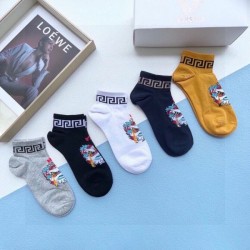 2024SS Socks VERSACE Super Rare Popular Sale