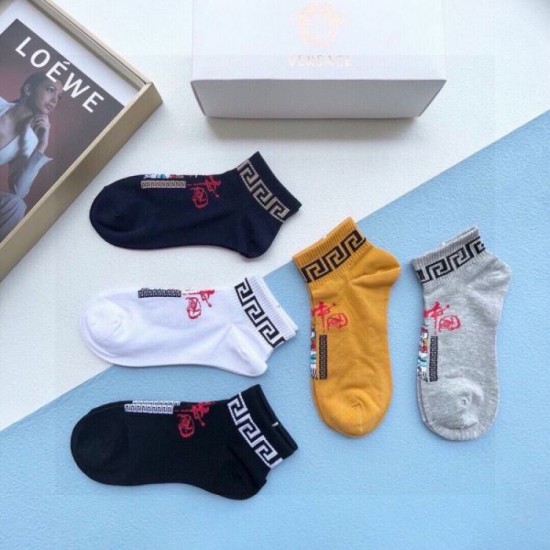 2024SS Socks VERSACE Super Rare Popular Sale 2024SS Socks VERSACE Super Rare Popular Sale