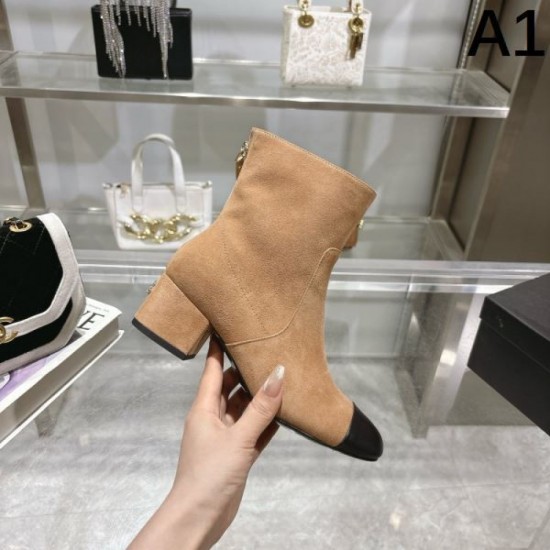 CHANEL 2024FW Women's Boots New Overseas Limited Model CHANEL 2024FW Women's Boots New Overseas Limited Model