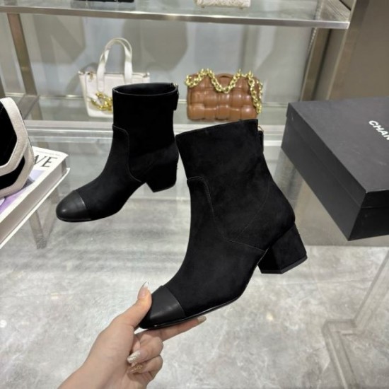 CHANEL 2024FW Women's Boots New Overseas Limited Model CHANEL 2024FW Women's Boots New Overseas Limited Model