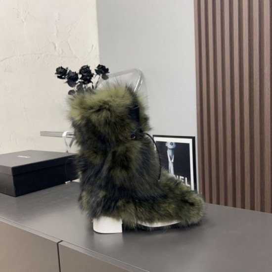 CHANEL 2024FW Women's Boots Continuing trends in fall and winter CHANEL 2024FW Women's Boots Continuing trends in fall and winter