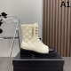 CHANEL 2024FW Women's Boots Popular item for fall and winter CHANEL 2024FW Women's Boots Popular item for fall and winter