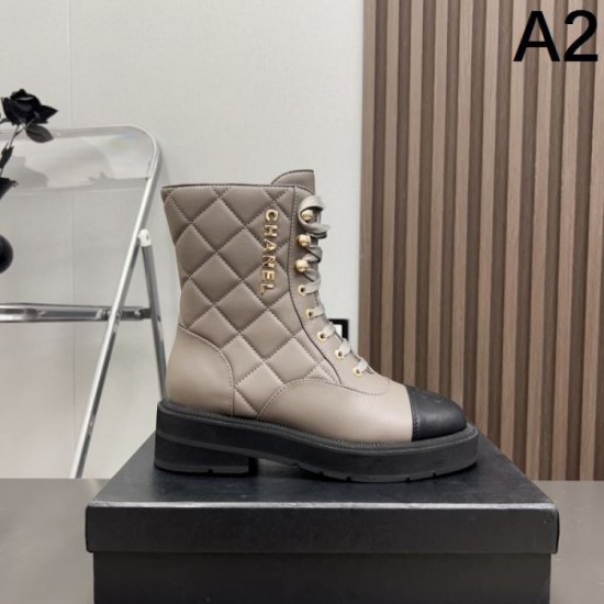 CHANEL 2024FW Women's Boots Popular item for fall and winter CHANEL 2024FW Women's Boots Popular item for fall and winter