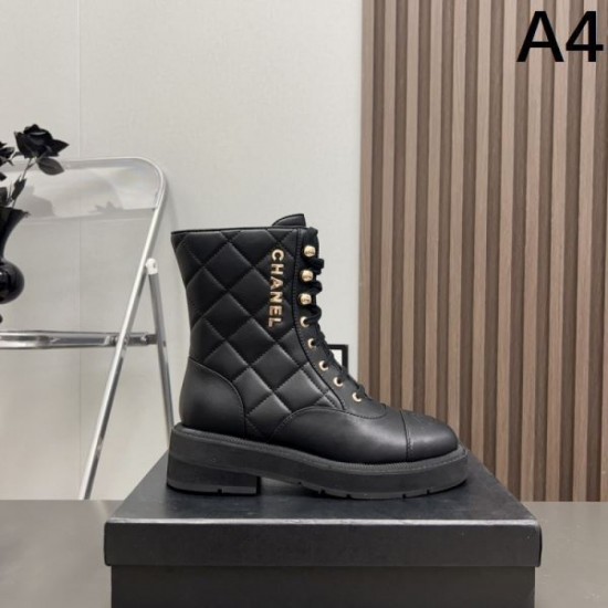 CHANEL 2024FW Women's Boots Popular item for fall and winter CHANEL 2024FW Women's Boots Popular item for fall and winter