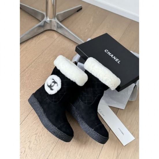 CHANEL 2024FW Women's Boots Relaxed atmosphere CHANEL 2024FW Women's Boots Relaxed atmosphere