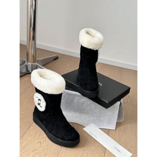 CHANEL 2024FW Women's Boots Relaxed atmosphere CHANEL 2024FW Women's Boots Relaxed atmosphere