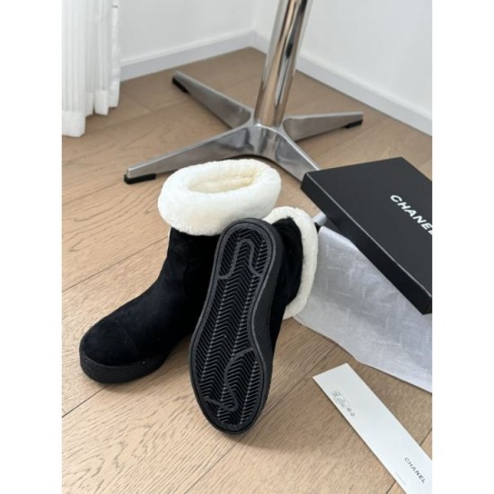 CHANEL 2024FW Women's Boots Relaxed atmosphere CHANEL 2024FW Women's Boots Relaxed atmosphere