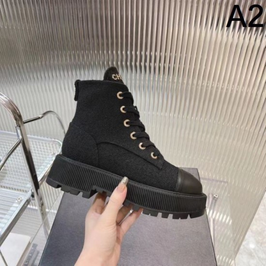 CHANEL 2024FW Women's Boots New Autumn/Winter style added CHANEL 2024FW Women's Boots New Autumn/Winter style added