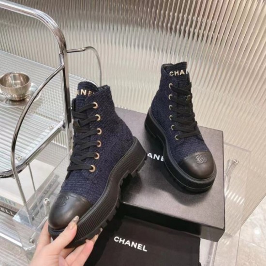 CHANEL 2024FW Women's Boots New Autumn/Winter style added CHANEL 2024FW Women's Boots New Autumn/Winter style added
