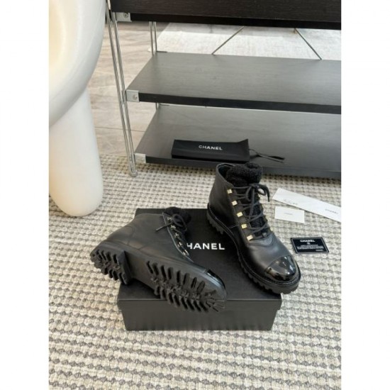 CHANEL 2024FW Women's Boots Simple and easy to mix and match CHANEL 2024FW Women's Boots Simple and easy to mix and match