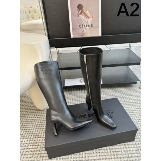 CHROME HEARTS 2024FW Women's Boots Popular Sale CHROME HEARTS 2024FW Women's Boots Popular Sale