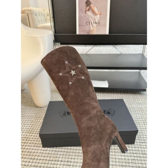 CHROME HEARTS 2024FW Women's Boots Popular Gift CHROME HEARTS 2024FW Women's Boots Popular Gift