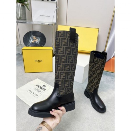 FENDI 2024FW Women's Boots Outstanding Brand Print FENDI 2024FW Women's Boots Outstanding Brand Print