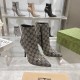 GUCCI Gucci 2024FW Women's Boots Mature Design GUCCI Gucci 2024FW Women's Boots Mature Design