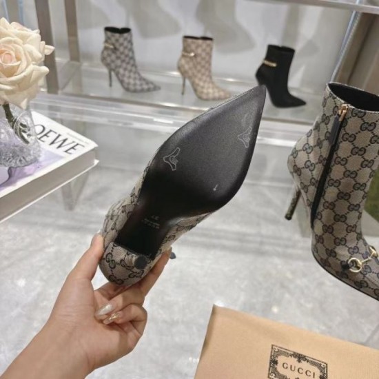 GUCCI Gucci 2024FW Women's Boots Mature Design GUCCI Gucci 2024FW Women's Boots Mature Design