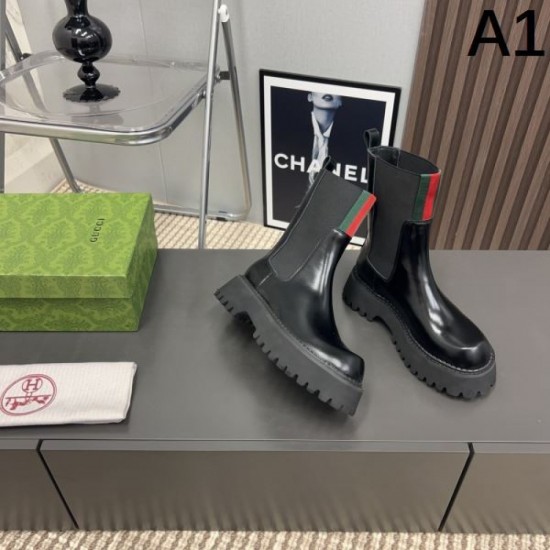 GUCCI Gucci 2024FW Women's Boots Highly fashion sensitive GUCCI Gucci 2024FW Women's Boots Highly fashion sensitive