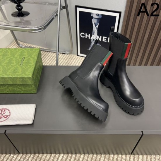 GUCCI Gucci 2024FW Women's Boots Highly fashion sensitive GUCCI Gucci 2024FW Women's Boots Highly fashion sensitive