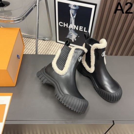 LOUIS VUITTON 2024FW Women's Boots Celebrity Favorite Elegant LOUIS VUITTON 2024FW Women's Boots Celebrity Favorite Elegant