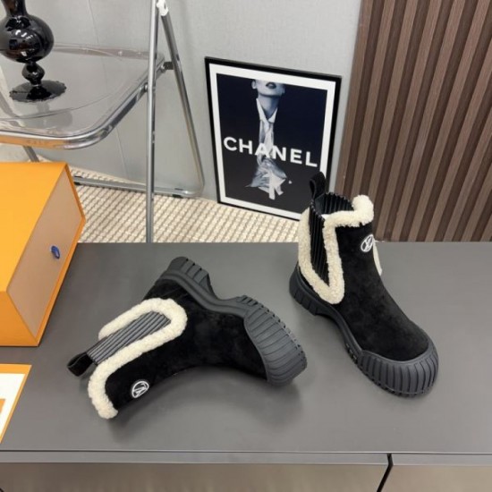 LOUIS VUITTON 2024FW Women's Boots Celebrity Favorite Elegant LOUIS VUITTON 2024FW Women's Boots Celebrity Favorite Elegant