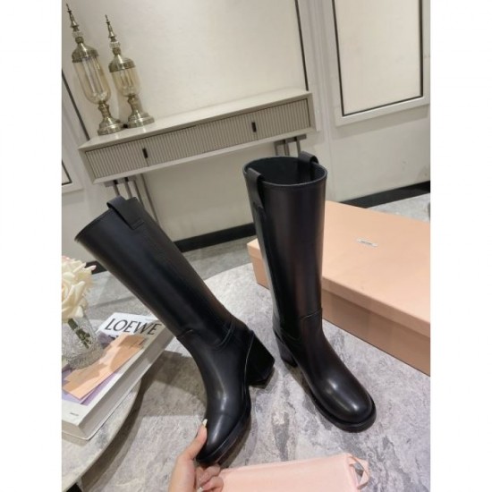 MIU MIU 2024FW Women's Boots New Arrival for Autumn/Winter MIU MIU 2024FW Women's Boots New Arrival for Autumn/Winter