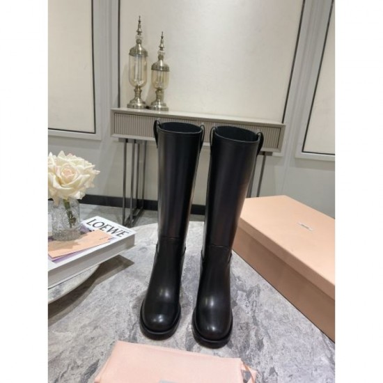 MIU MIU 2024FW Women's Boots New Arrival for Autumn/Winter MIU MIU 2024FW Women's Boots New Arrival for Autumn/Winter
