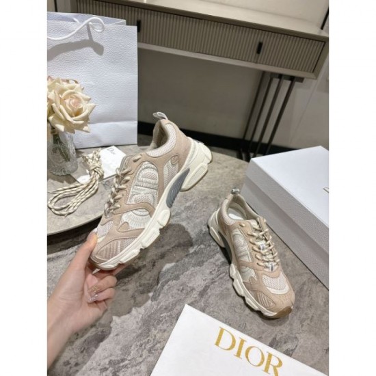DIOR 2024FW Women's Sneakers Used by celebrities and celebrities DIOR 2024FW Women's Sneakers Used by celebrities and celebrities