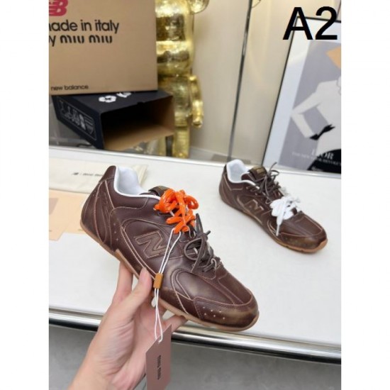 2024SS Low Price High Quality MIU MIU Women's Sneakers 2024SS Low Price High Quality MIU MIU Women's Sneakers