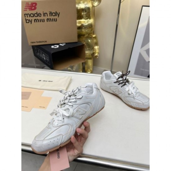 2024SS Low Price High Quality MIU MIU Women's Sneakers 2024SS Low Price High Quality MIU MIU Women's Sneakers