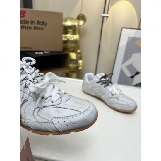 2024SS Low Price High Quality MIU MIU Women's Sneakers 2024SS Low Price High Quality MIU MIU Women's Sneakers
